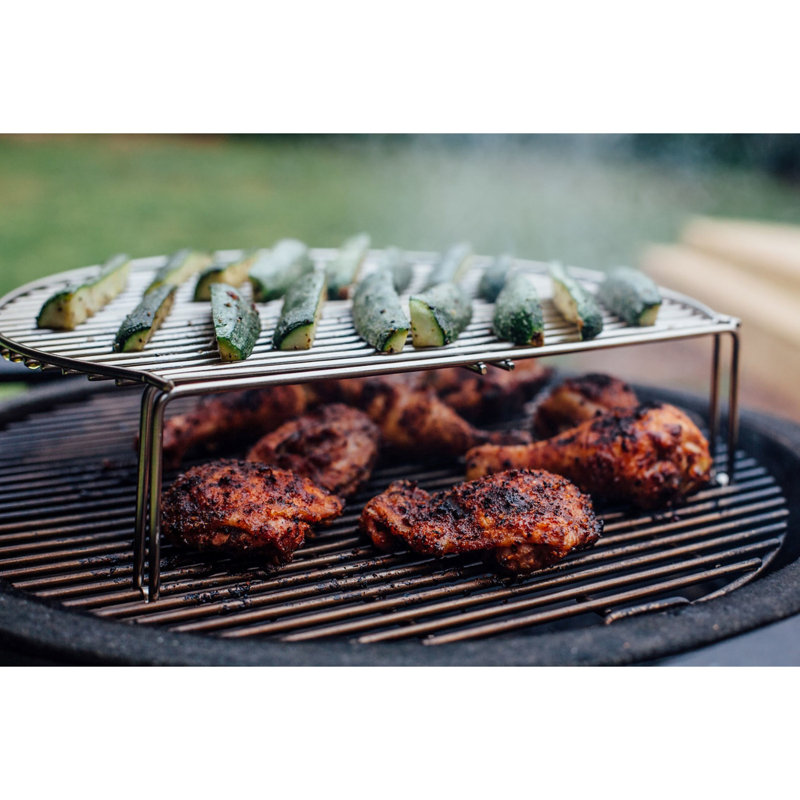 Kamado Joe Stainless Steel Dishwasher Safe Grill Rack & Reviews Wayfair